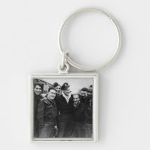 A Lancaster Bomber Crew Key Chain