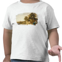 A Landscape with Shepherds and Shepherdesses t-shirts