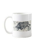A large bull or ox by Tachibana, Morikuni Ukiyoe Mug