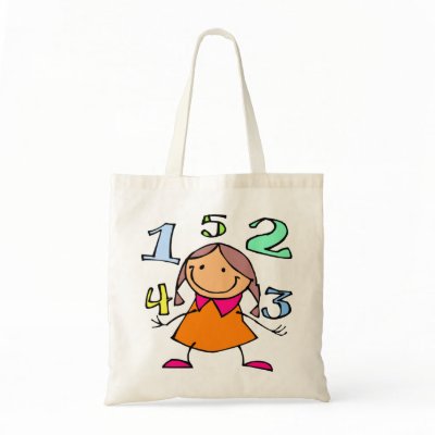 A l'école, on apprend à compter - sac by cadeauxpourtoutesocc