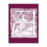 A Letter Lady Post Card
