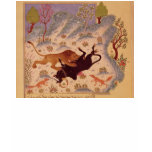A Lion Attacking and Killing a Bull t-shirts