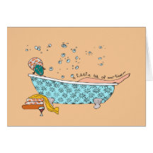 A little bit of me-time Greeting/Note Card