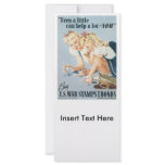 A Little Can Help World War 2 rack cards