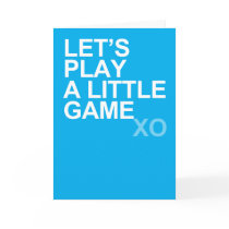 A Little Game (xo)
