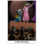 A Little Horse Play Funny Horse Cartoon Gifts t-shirts