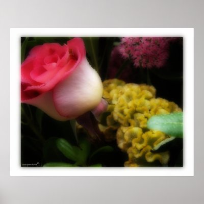 A Little Romance Print by londie