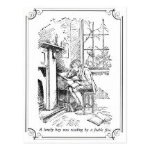 A Lonely Boy Post Card