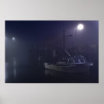 A Lonely Harbour Night fine art print