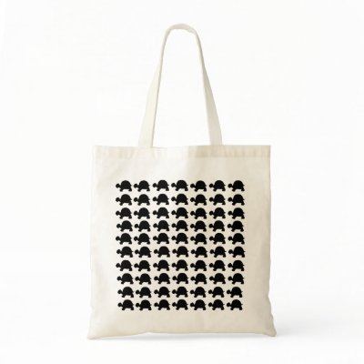 A lot of turtle silouettes Totebag by Lynnes_creations