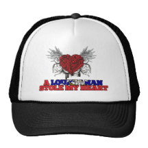 A Louisianan Stole my Heart Trucker Hats