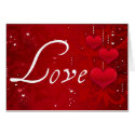 A Love wish cards