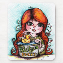 A Lucky Ducky! Mouse Pads