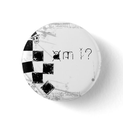 a m  i ? button by essie_r_a