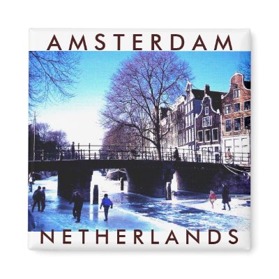 A M S T E R D A M FRIDGE MAGNETS by adeolagbadamosi