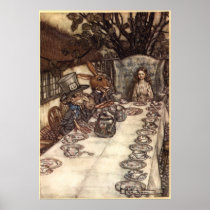 A Mad Tea Party by Arthur Rackham