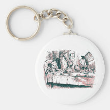 A Mad Tea Party Keychain