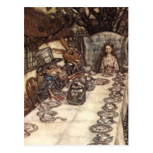 A Mad Tea Party Post Cards