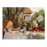 A Mad Tea Party Postcard