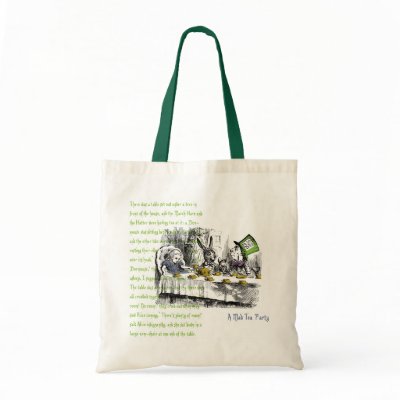 A Mad Tea Party Tote Bag by WaywardMuse