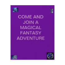 A MAGICAL FANTASY ADVENTURE CUSTOM FLYER