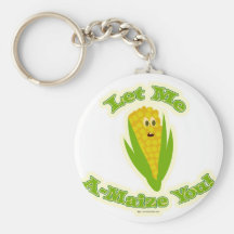 A Maize-ing Corn Keychains