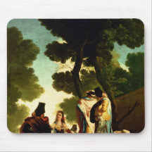 A Maja and Gallants, 1777 Mouse Pad