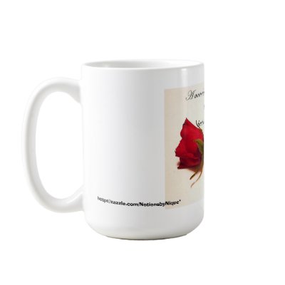 A Man Loves...His Mother Coffee Mug by NotionsbyNique