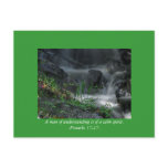 A man of understanding is of a calm spirit PC Postcard