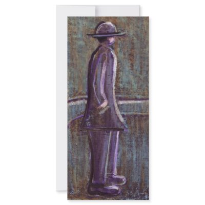A MAN WAITING RACK CARD by sword42