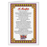 A Manifesto  Card