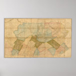 A Map of The State of Pennsylvania