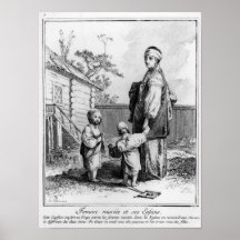 A Married Jewish Woman and her Children Print