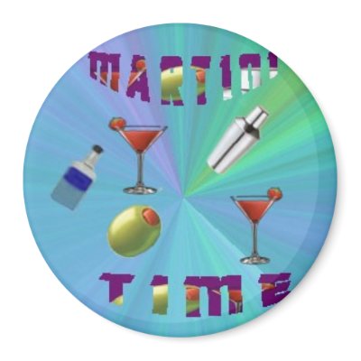 A martini night magnet/coaster by design_girl