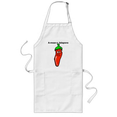 A-mean-o Jalapeno Apron by VaArteest