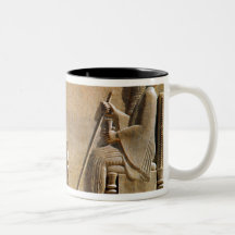 A Median officer paying homage to King Darius Coffee Mug