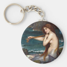 A Mermaid, Waterhouse Keychain