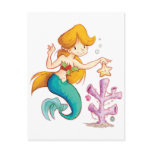 A Mermaids Christmas Postcard