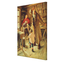 A Merry Moment, 1897 Gallery Wrapped Canvas