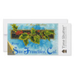 A Merry X'mas from San Francisco Photo Card Template