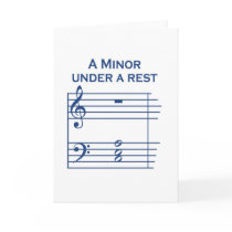 A Minor Greeting Card