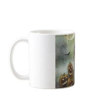 A misty walk at Halloween. Coffee Mugs