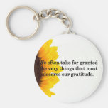 A Moment for Thanks Keychain