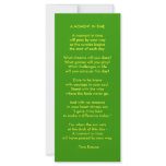A Moment In Time rack cards