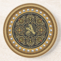 A Monogram Premium Best viewed large. see notes Beverage Coaster