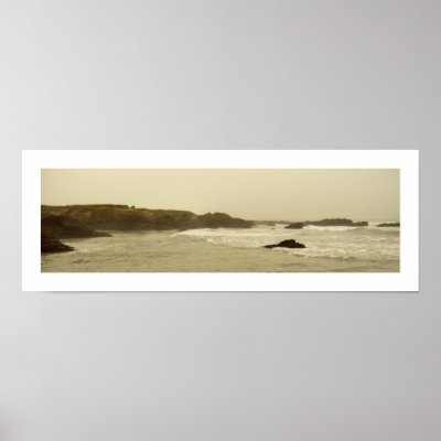 A moody day on the coast posters by crstffr