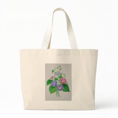 A Morning Glory Tote Bag by taiche