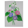 A Morning Glory Greeting Card