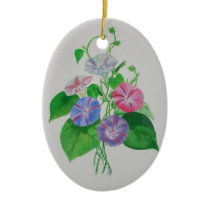 A Morning Glory Christmas Tree Ornament