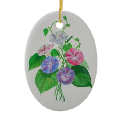 A Morning Glory Christmas Tree Ornament by taiche